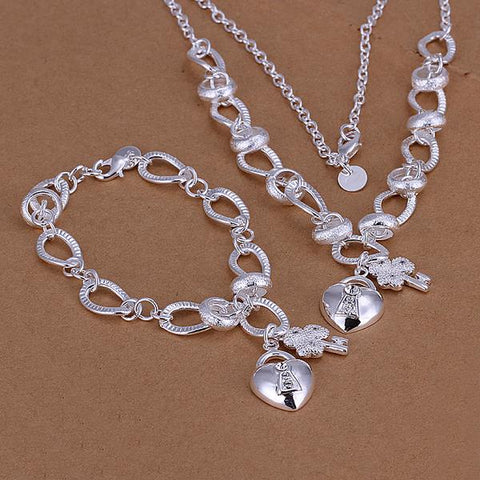 Silver Designer Jewelry Set S031