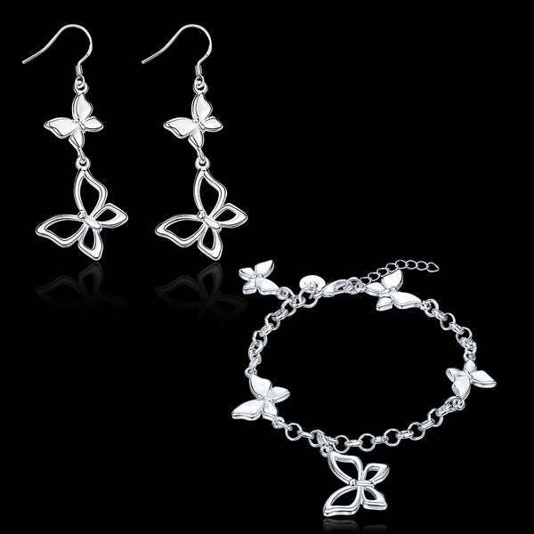 Silver Designer Jewelry Set LSSPCS903