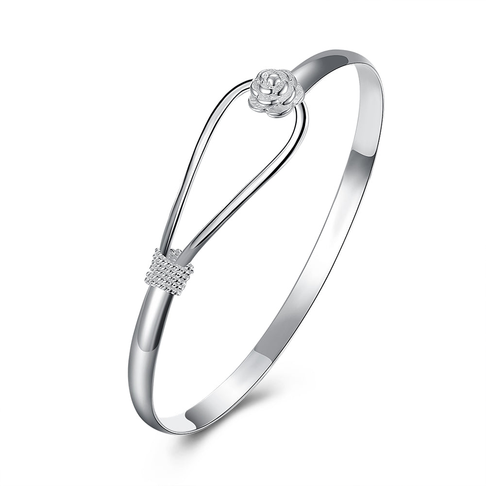 Silver Designer Bangle LSSPCB179
