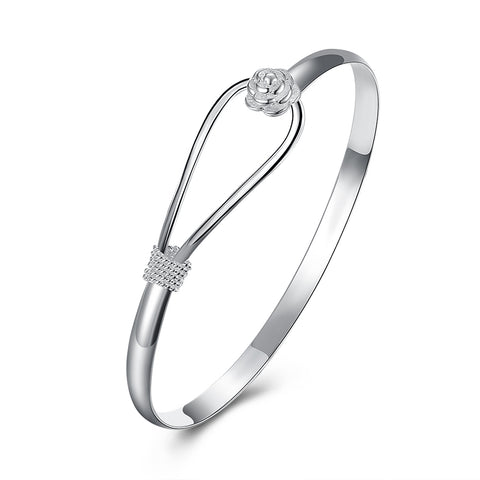 Silver Designer Bangle LSSPCB179