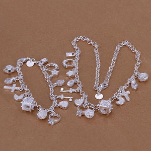 Silver Designer Jewelry Set S074