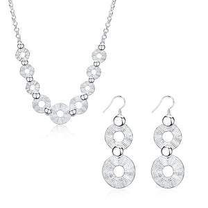 Silver Designer Jewelry Set LSSPCS894