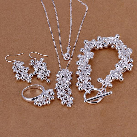 Silver Designer Jewelry Set LSS303