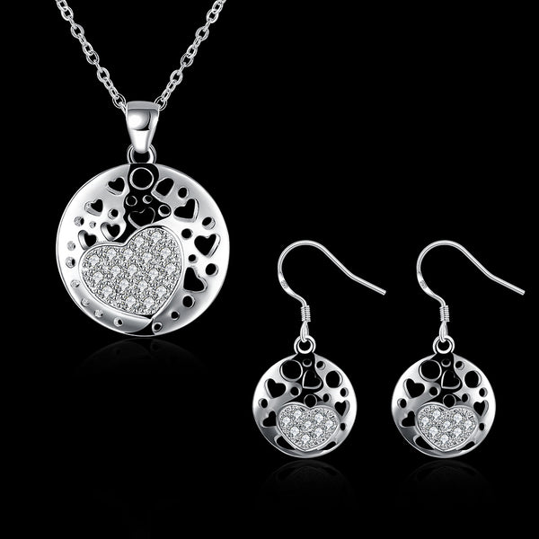 Silver Designer Jewelry Set LSSPCS851
