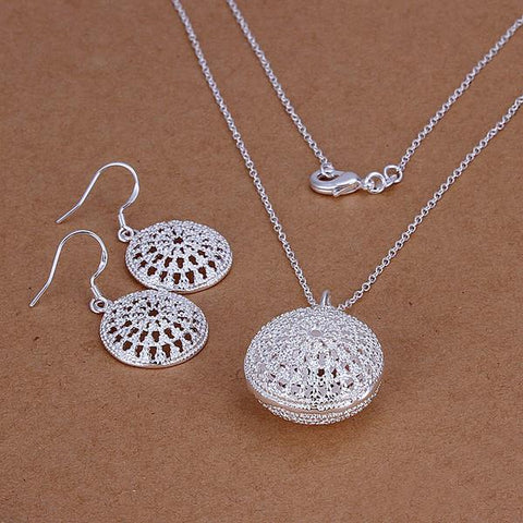 Silver Designer Jewelry Set LSS2002