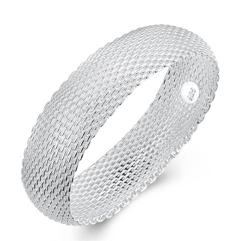 Silver Designer Bangle LSB028 SGS