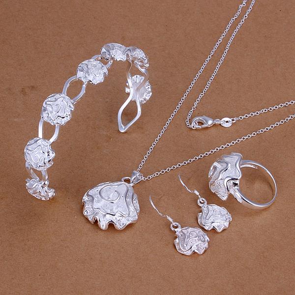 Silver Designer Jewelry Set LSS321