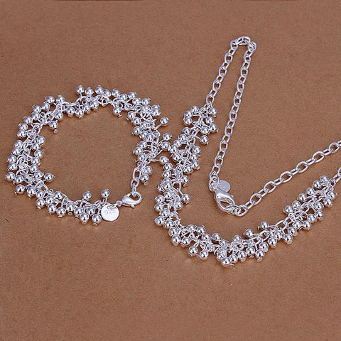 Silver Designer Jewelry Set LSS153