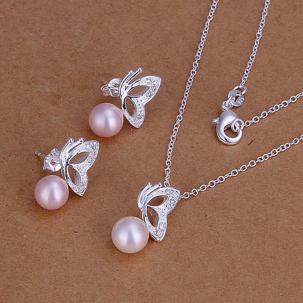 Silver Designer Jewelry Set LSS197