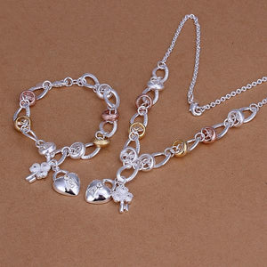 Silver Designer Jewelry Set S010