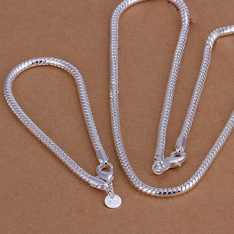 Silver Designer Jewelry Set S065
