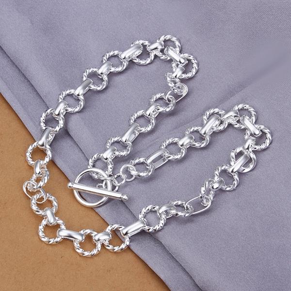 Silver Designer Jewelry Set LSS421