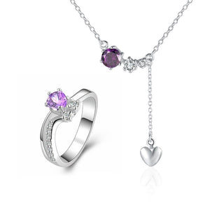 Silver Designer Jewelry Set LSS671