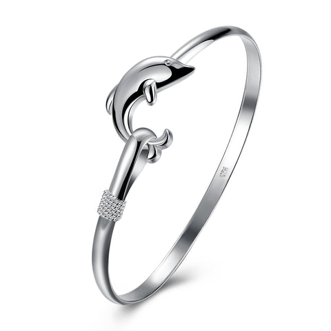 Silver Designer Bangle LSSPCB178