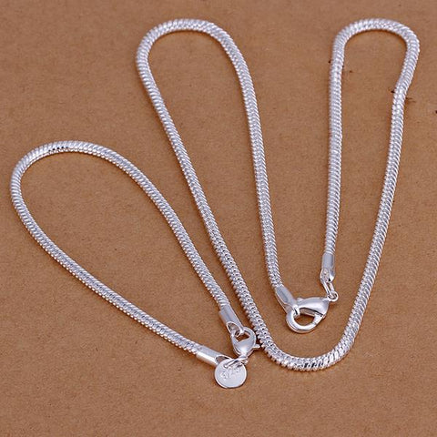 Silver Designer Jewelry Set S076
