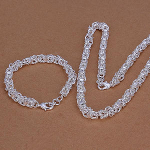 Silver Designer Jewelry Set S029