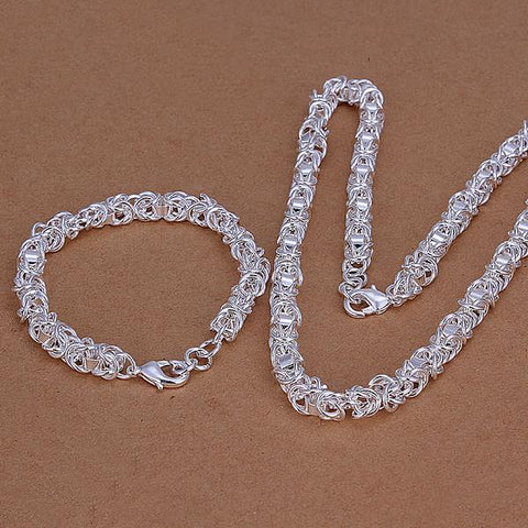 Silver Designer Jewelry Set S029
