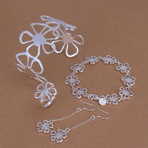 Silver Designer Jewelry Set LSS235
