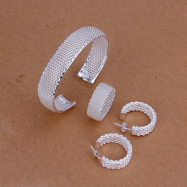 Silver Designer Jewelry Set LSS249