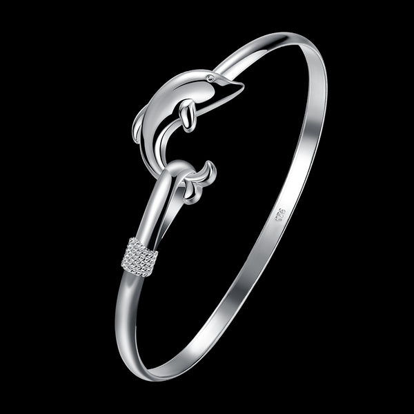 Silver Designer Bangle LSSPCB178