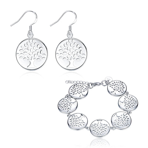 Silver Designer Jewelry Set LSSPCS891