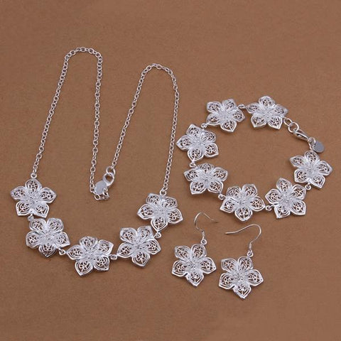 Silver Designer Jewelry Set LSS450