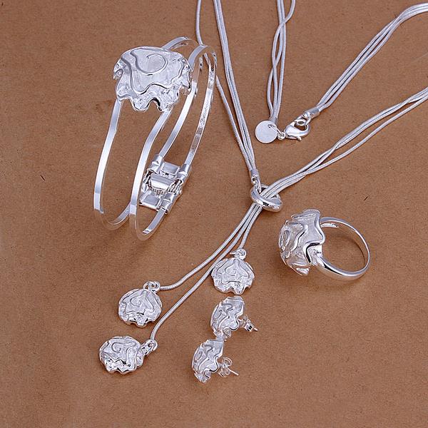Silver Designer Jewelry Set LSS294
