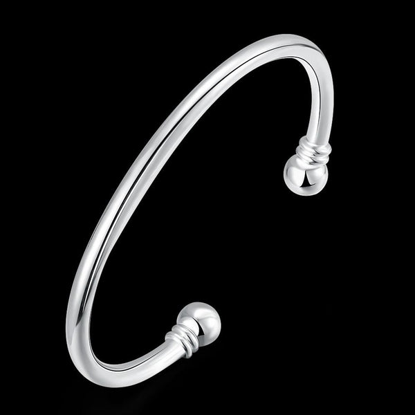 Silver Designer Bangle LSB027 SGS