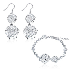Silver Designer Jewelry Set LSSPCS904