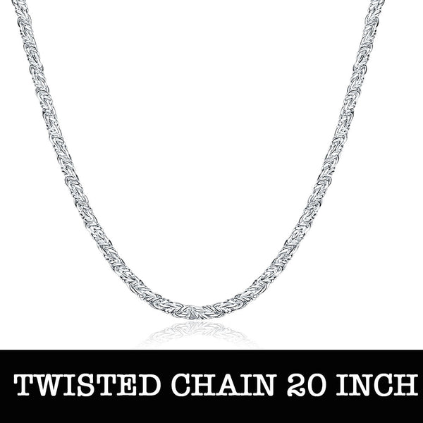 Silver Chain 6MM 50CM