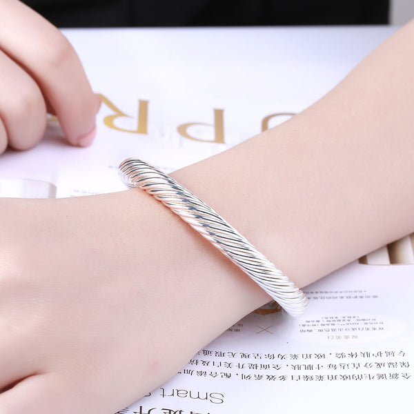 Silver Designer Bangle LSB030 SGS