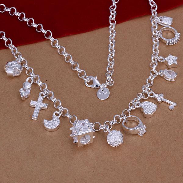 Silver Designer Jewelry Set S074