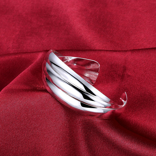 Silver Designer Bangle LSB044 SGS