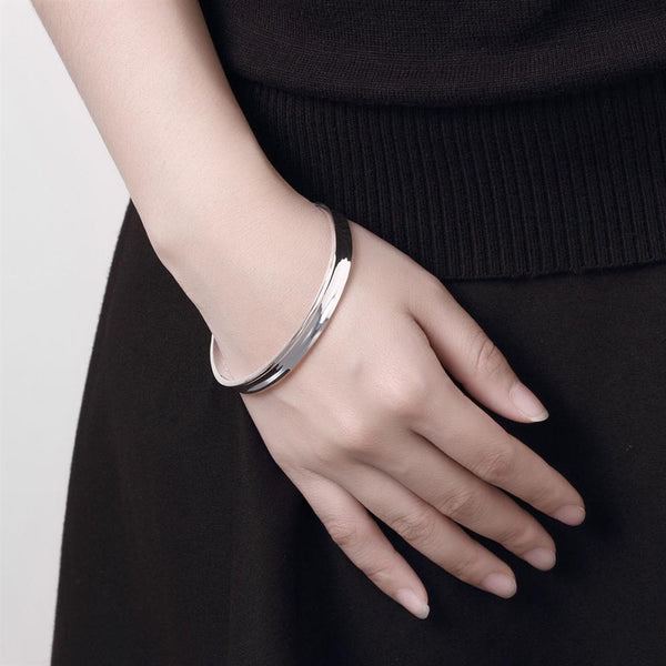 Silver Designer Bangle LSB026 SGS