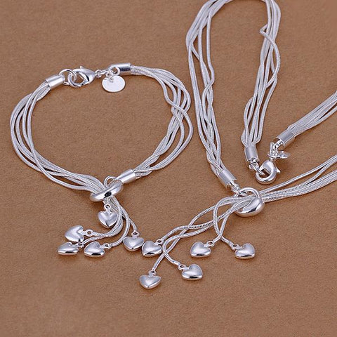 Silver Designer Jewelry Set S009