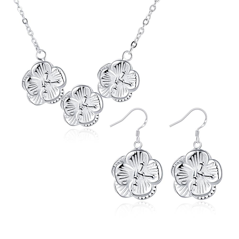 Silver Designer Jewelry Set LSS806
