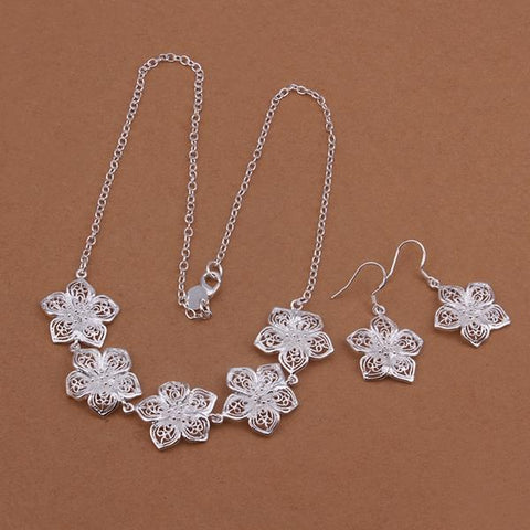 Silver Designer Jewelry Set LSS451