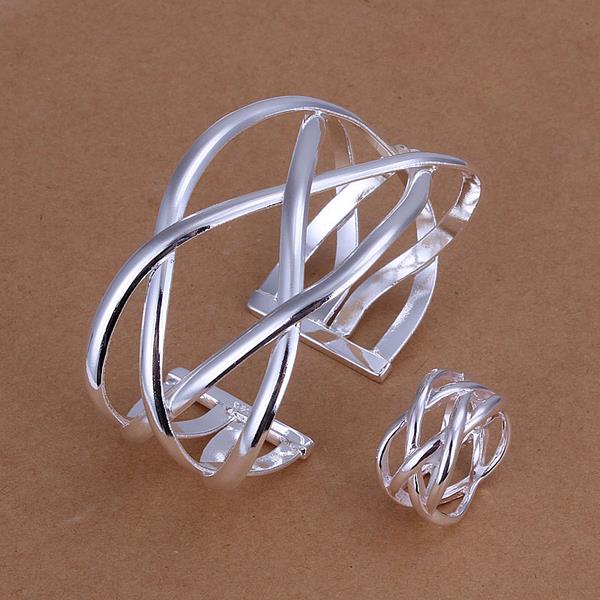 Silver Designer Jewelry Set LSS311