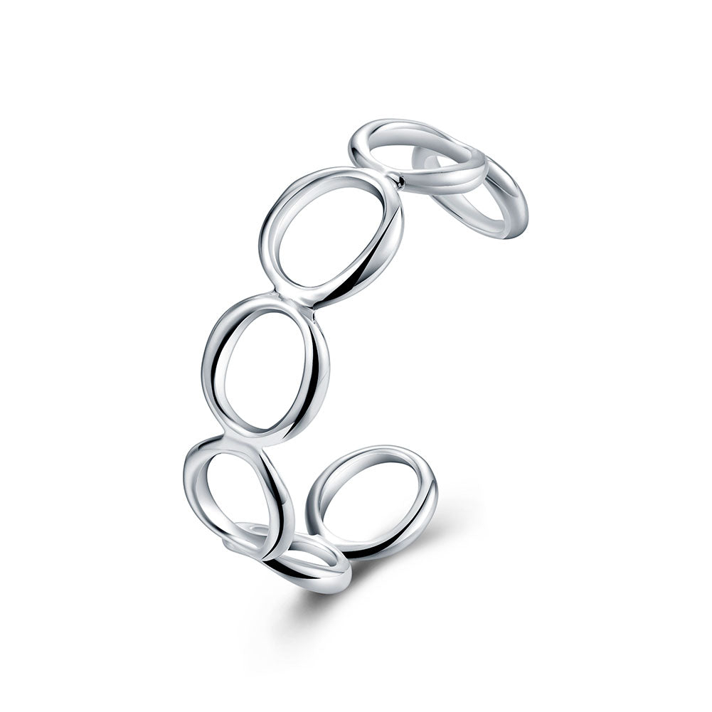 Silver Designer Bangle LSB013 SGS