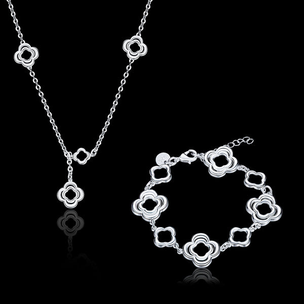 Silver Designer Jewelry Set LSSPCS906