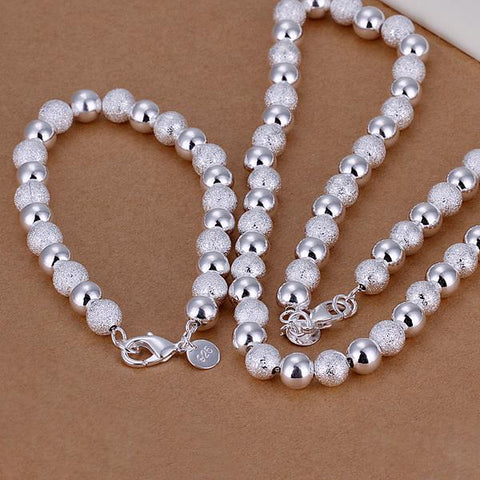 Silver Designer Jewelry Set S056