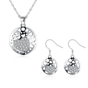 Silver Designer Jewelry Set LSSPCS851