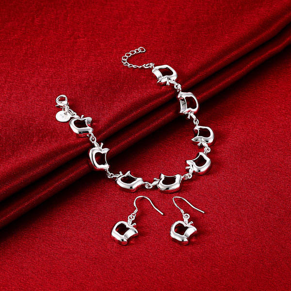 Silver Designer Jewelry Set LSSPCS897