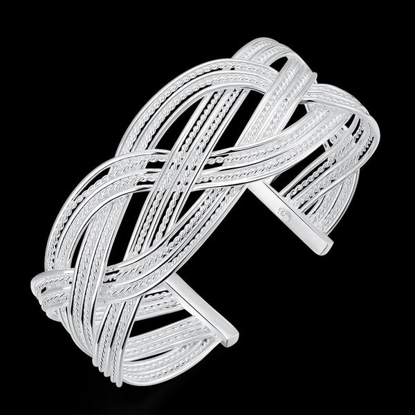 Silver Designer Bangle LSB033 SGS