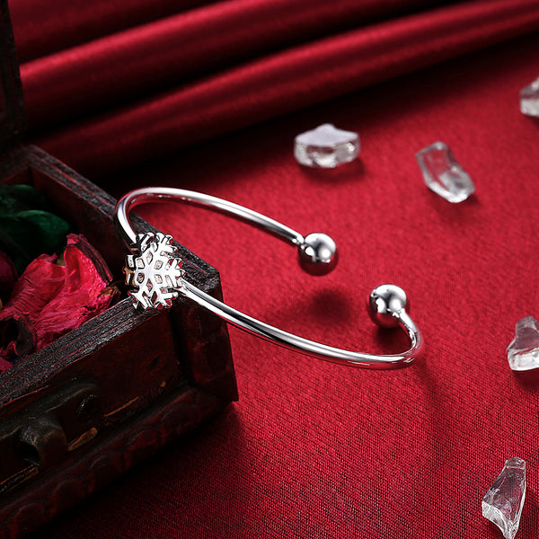 Silver Designer Bangle LSSPCB266