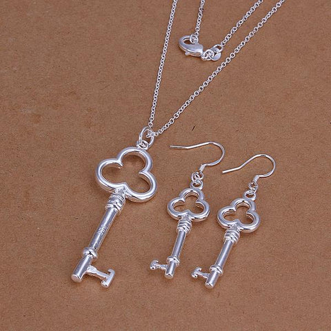 Silver Designer Jewelry Set LSS200