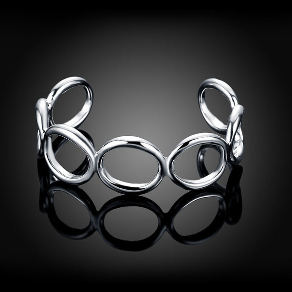 Silver Designer Bangle LSB013 SGS