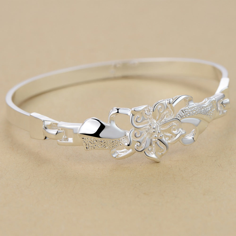 Silver Bangle LSAS005 – Lucky Silver