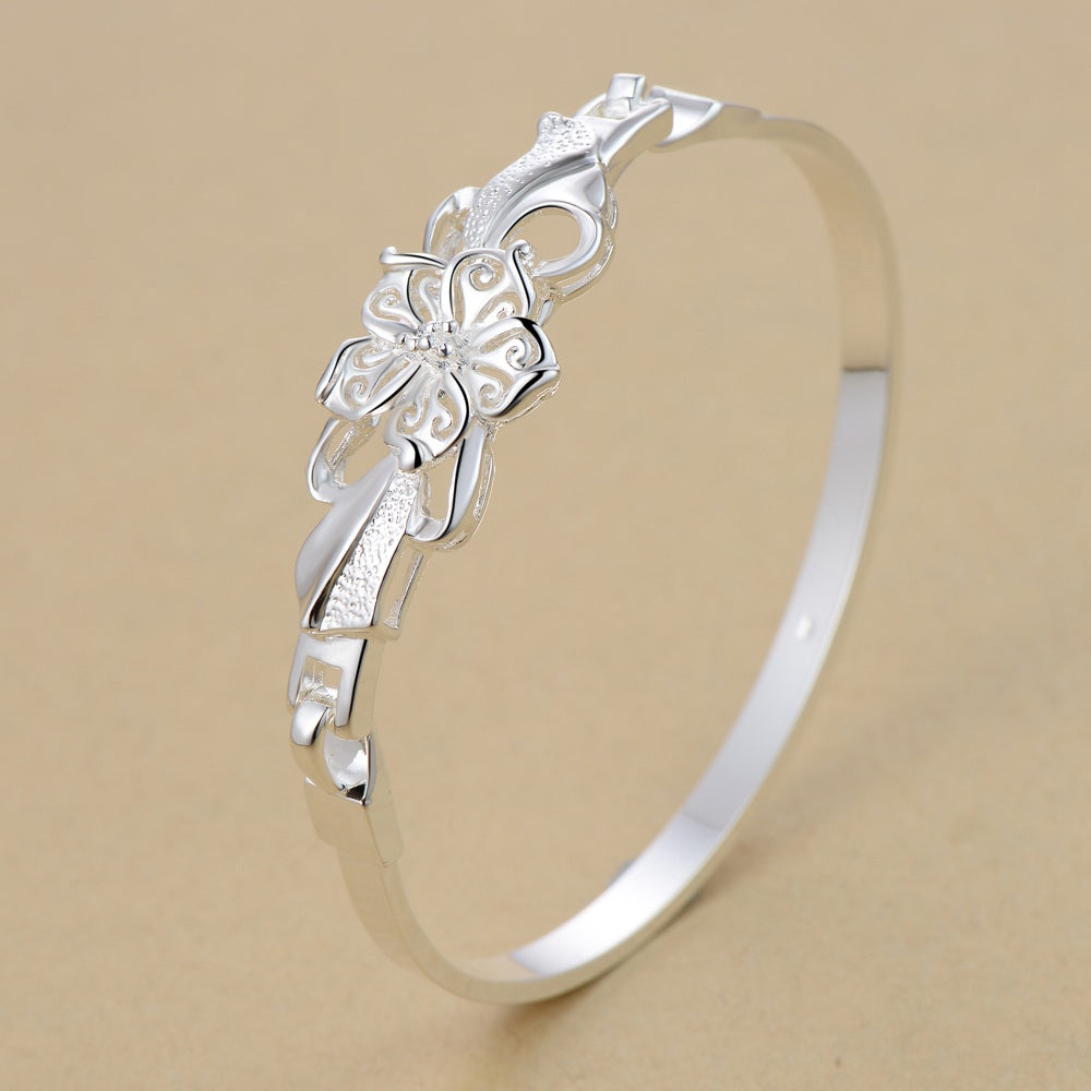Silver Bangle LSAS005 – Lucky Silver
