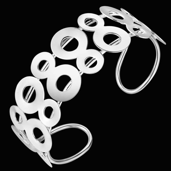 Silver Designer Bangle AS120